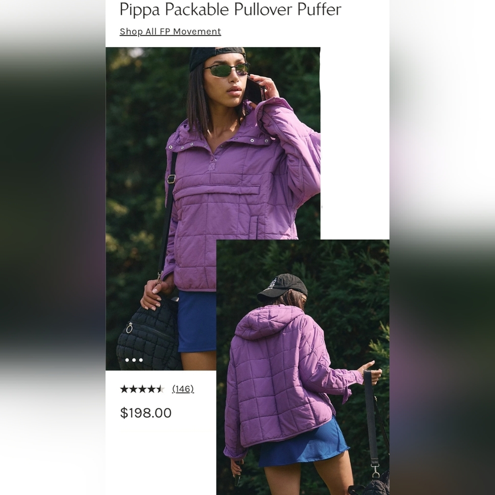 Pippa Packable Pullover Puffer  - FP Movement